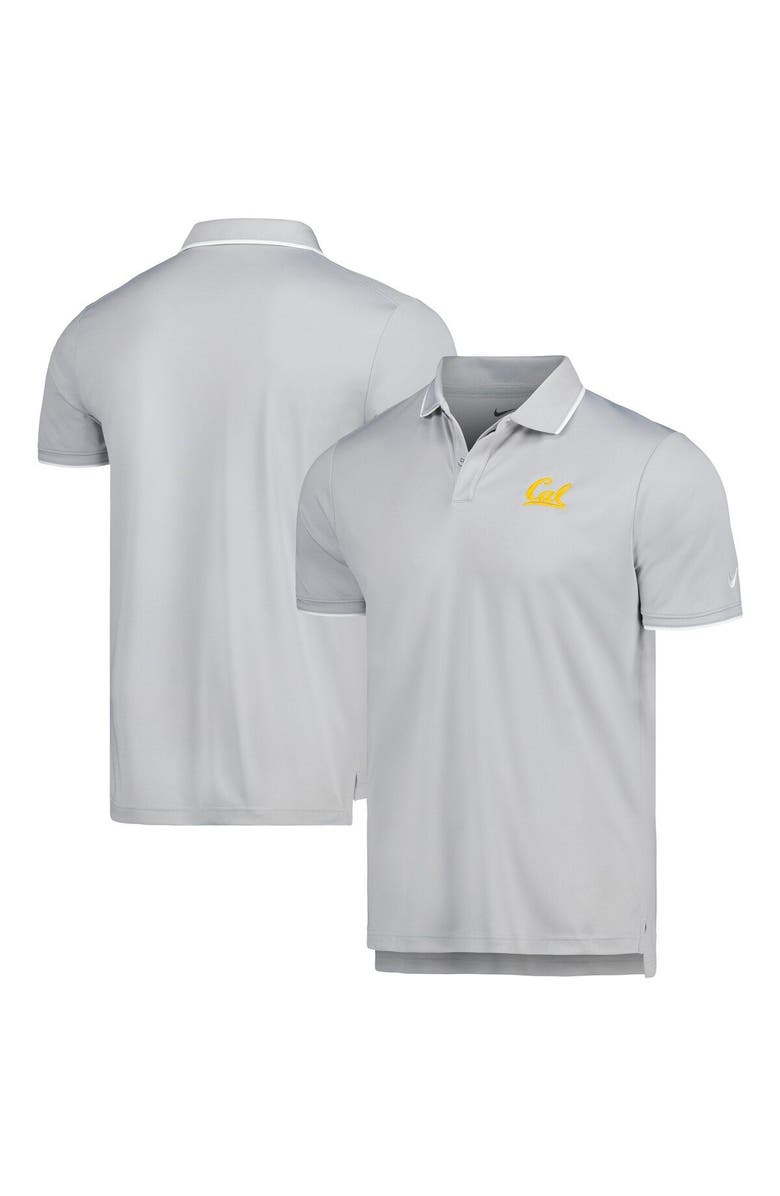 Nike Men's Nike Silver Cal Bears Performance Polo, Alternate, color, 