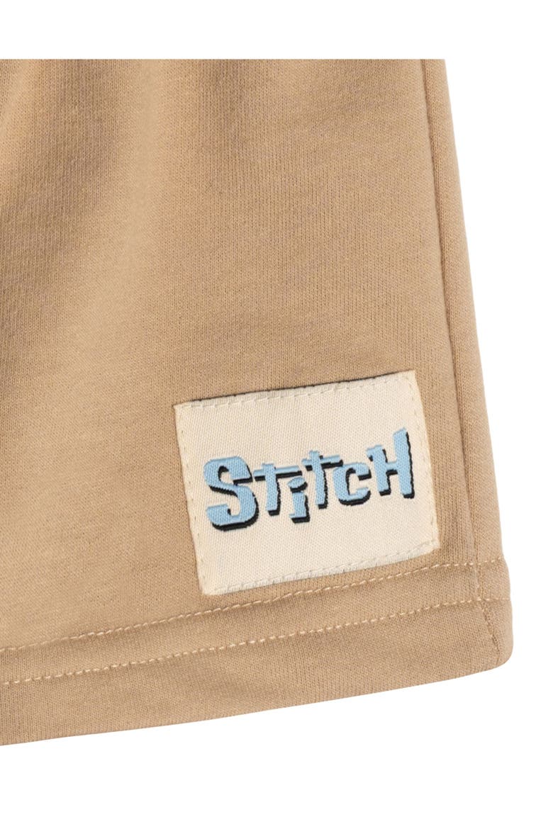 Lilo & Stitch 2-Piece Bodysuit and Shorts Set, Alternate, color, Blue Khaki Stitch