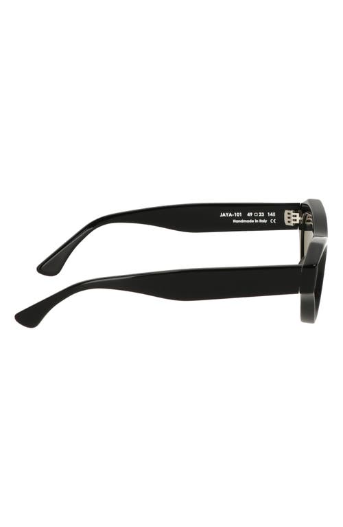 Cult Gaia X Thierry Lasry Jaya 49mm Cat Eye Sunglasses In Black