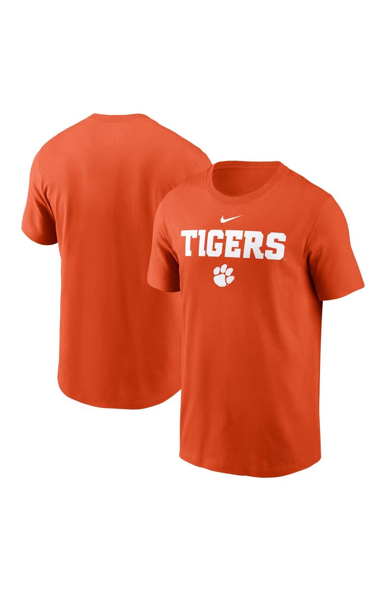 Nike Men's Nike Orange Clemson Tigers 2025 Sideline Mantra Performance T-Shirt, Alternate, color,