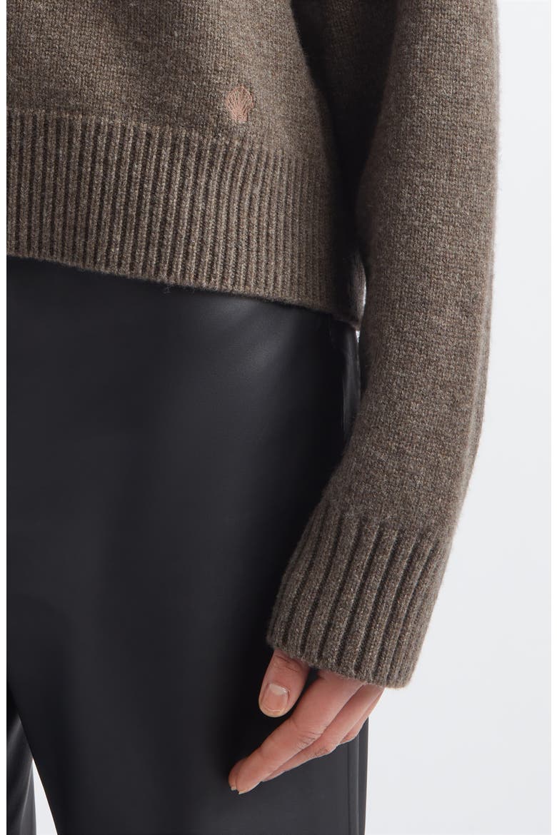 Breha Cashmere Sweater, Alternate, color, GRIZZLY