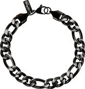 Ed Hardy Men's Figaro Chain Bracelet
