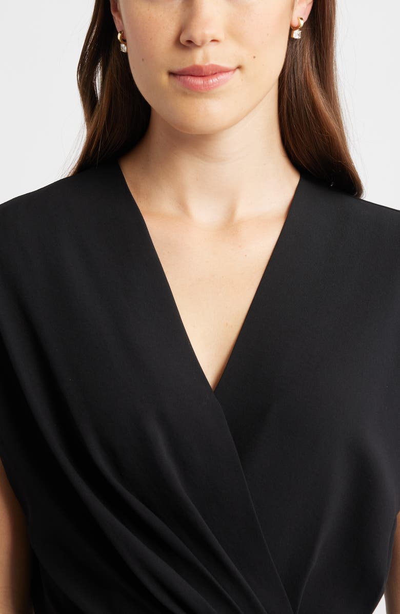 Nordstrom Cubic Zirconia Drop Huggie Earrings, Alternate, color,