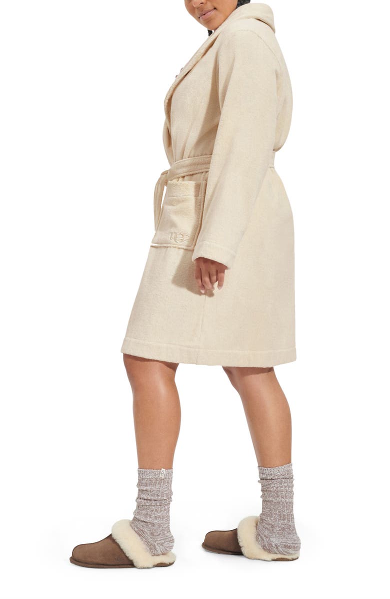 UGG<sup>®</sup> Lenore Terry Cloth Robe, Alternate, color,