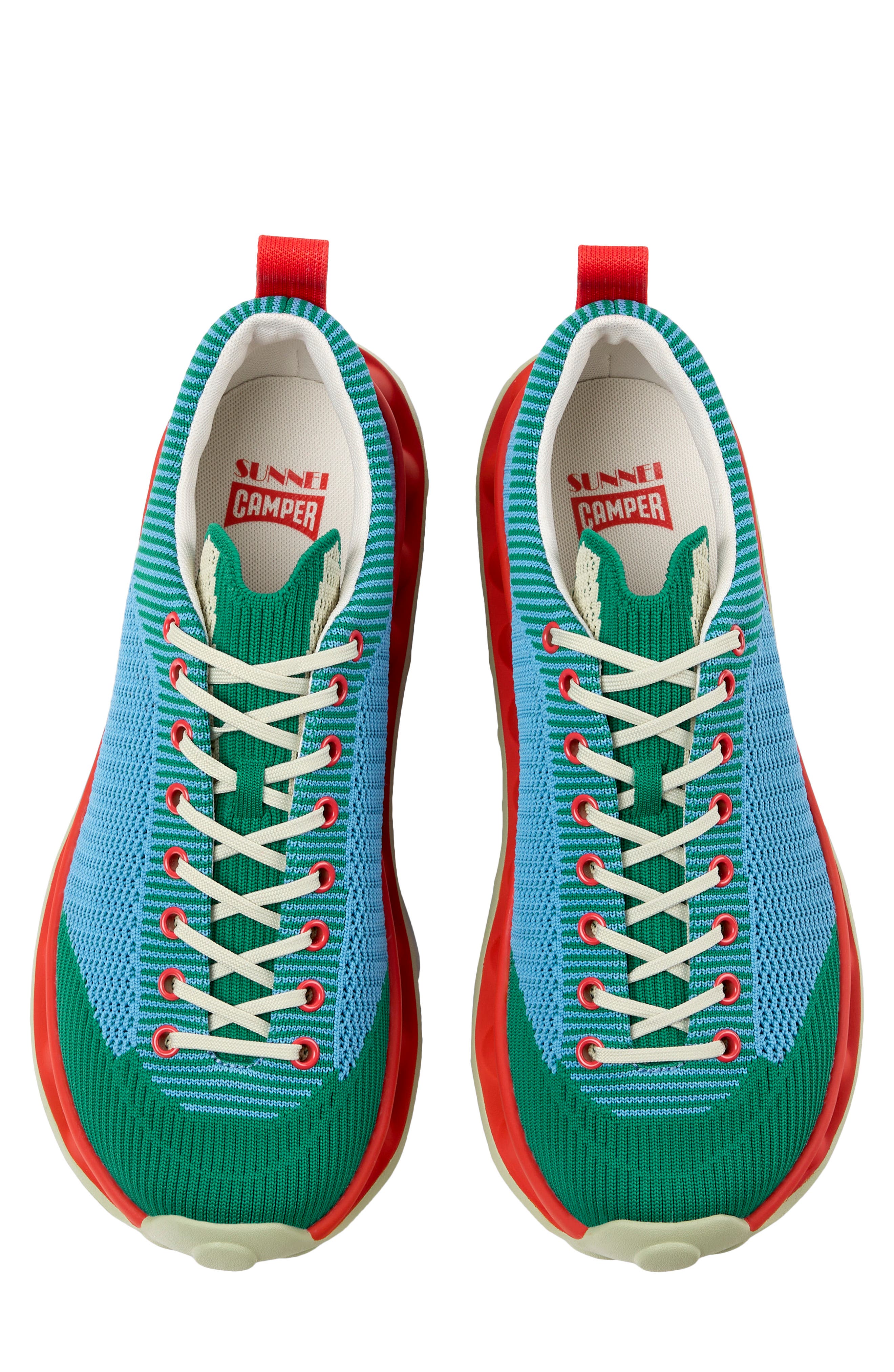 x Sunnei Pelotissima Sneaker, Alternate, color, MULTI BLUE