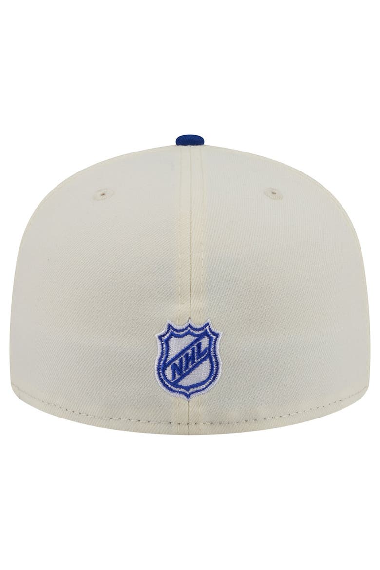 Men's New Era  Cream New York Rangers America's 250th Two-Tone 59FIFTY Fitted Hat, Alternate, color, Cream