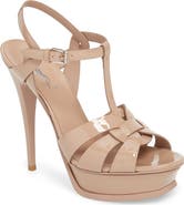 Saint Laurent Tribute T-Strap Platform Sandal