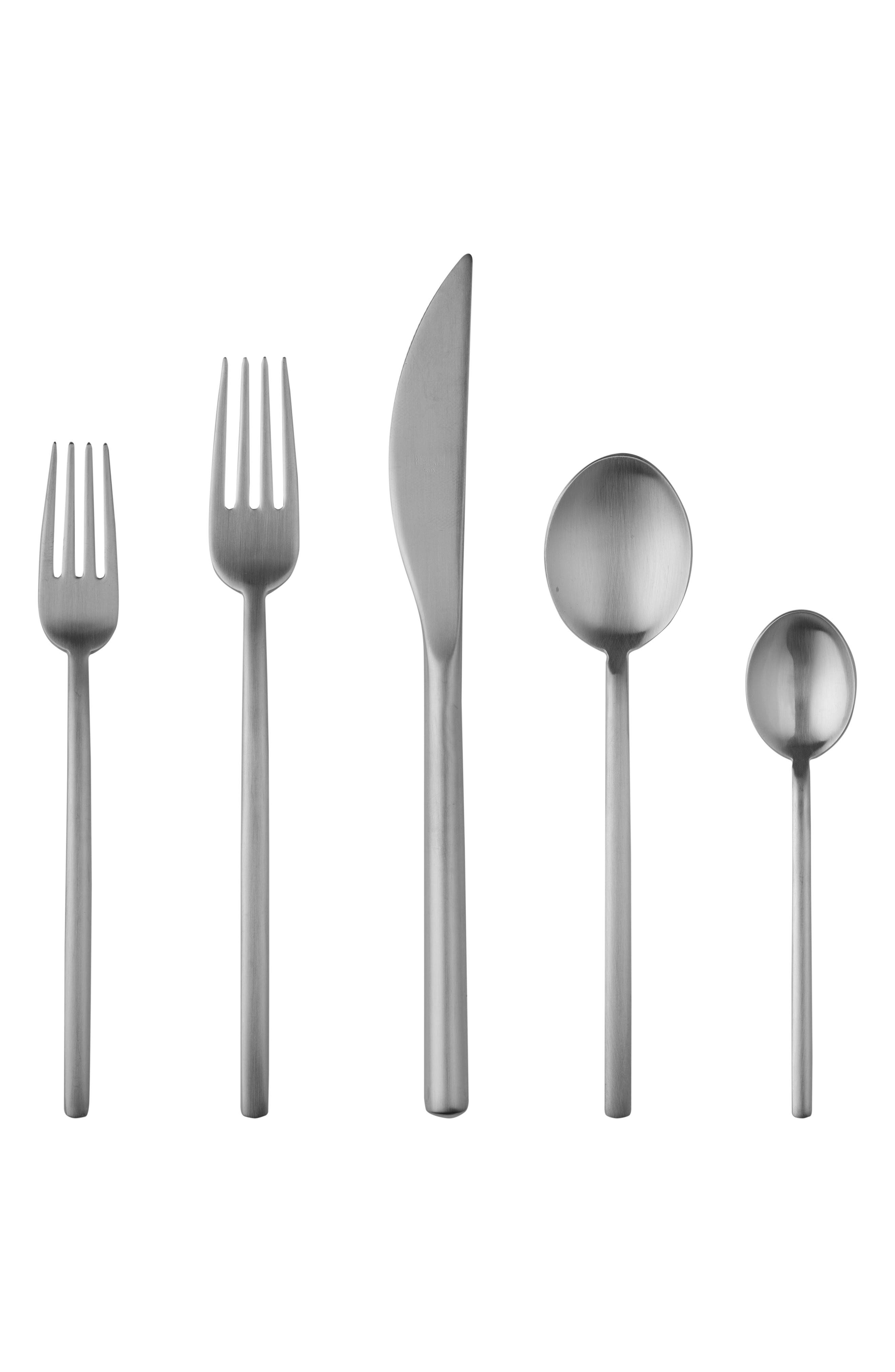selected MATTE STAINLESS STEEL SILVER