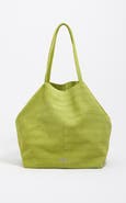 Bimba y Lola Large Split Leather Shopper Bag