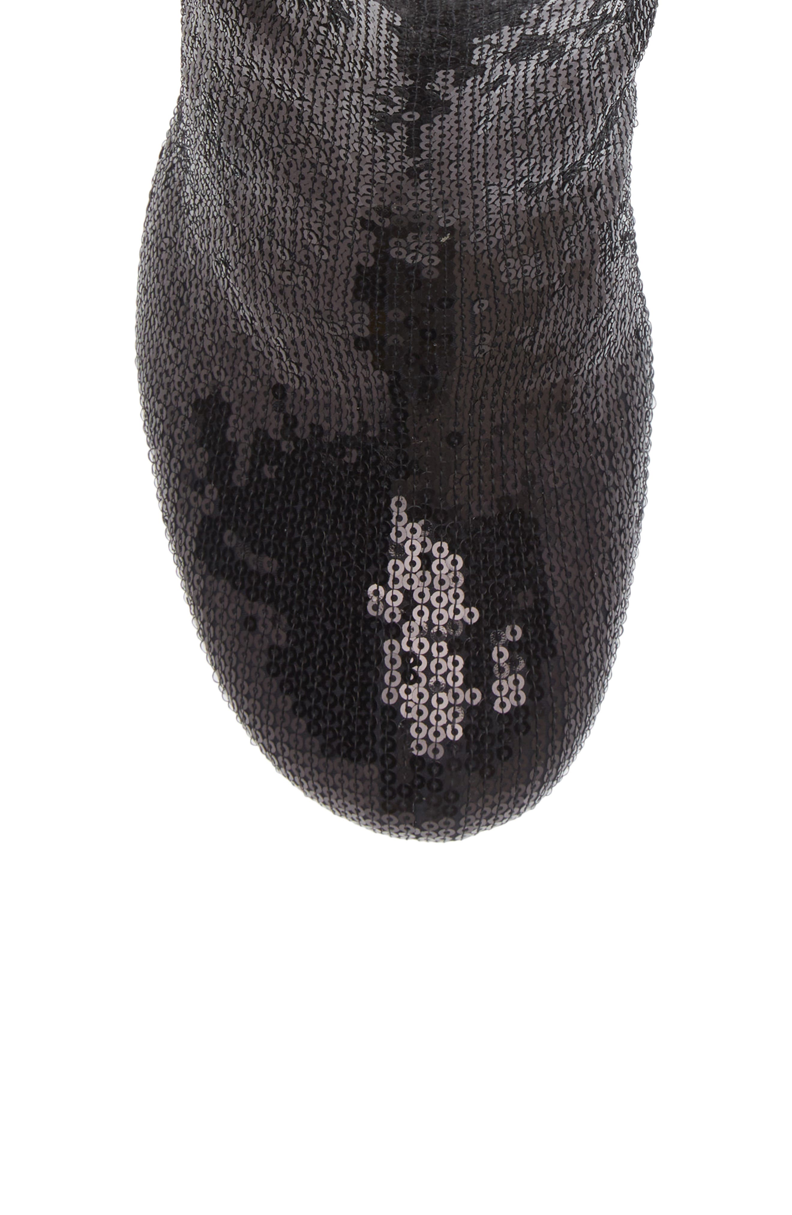 McQueen Shard Wedge Sock Boot, Alternate, color, 