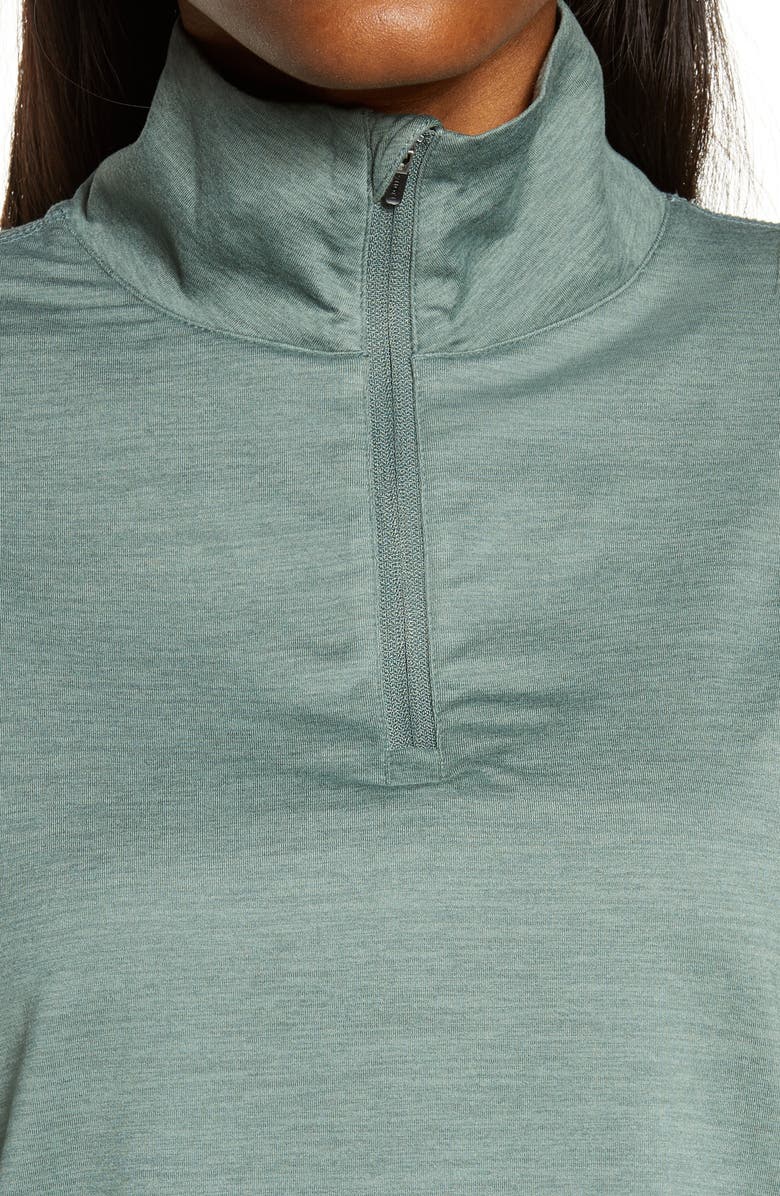 Vuori Crescent Performance Half-Zip Crop Pullover, Alternate, color, 