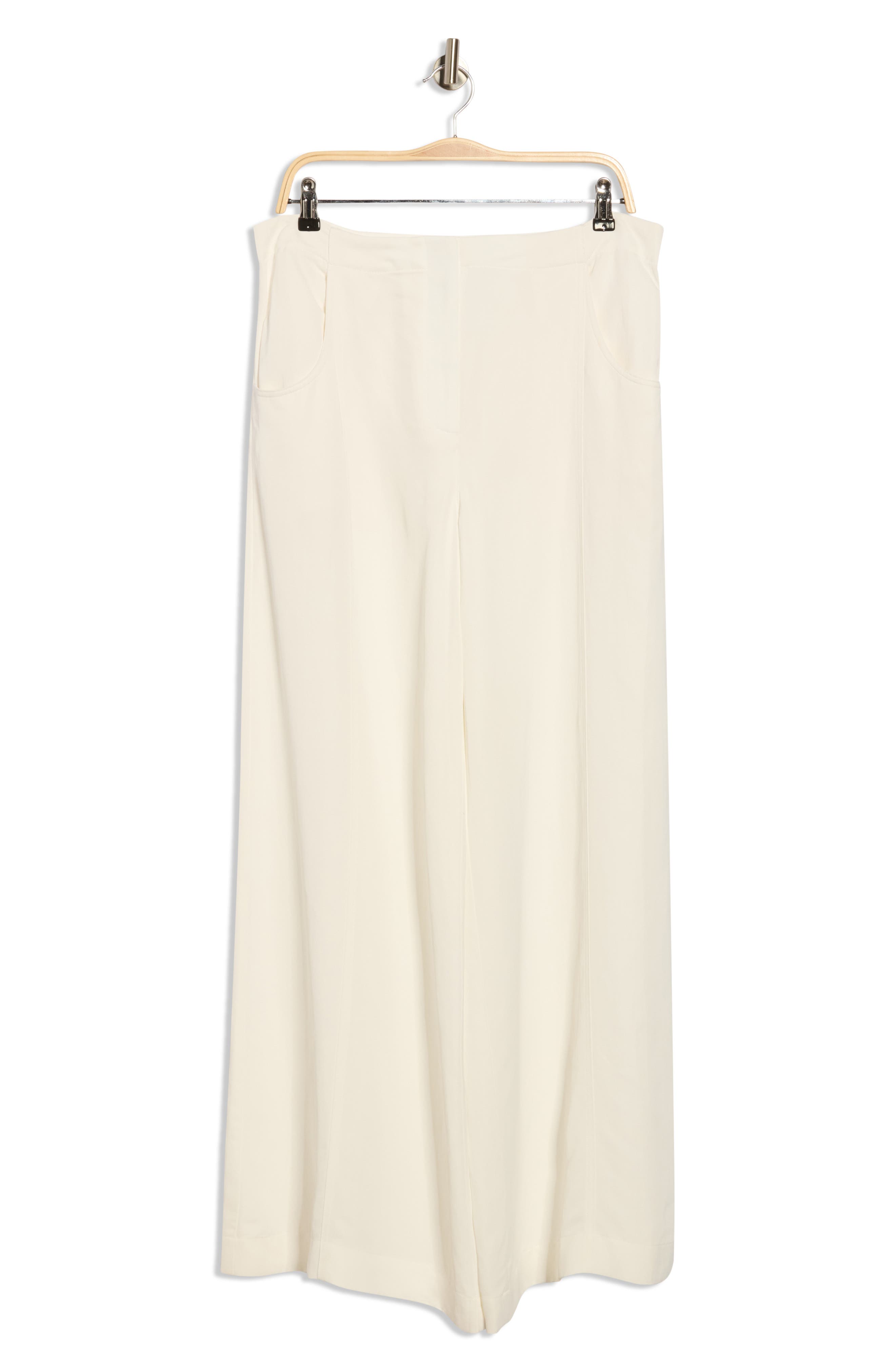 TWP Demie Linen Blend Wide Leg Pants
