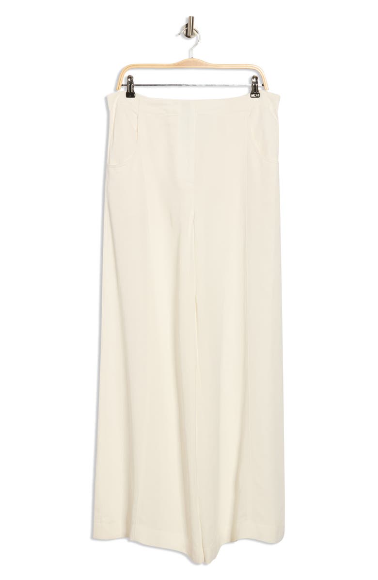 TWP Demie Linen Blend Wide Leg Pants, Main, color, White