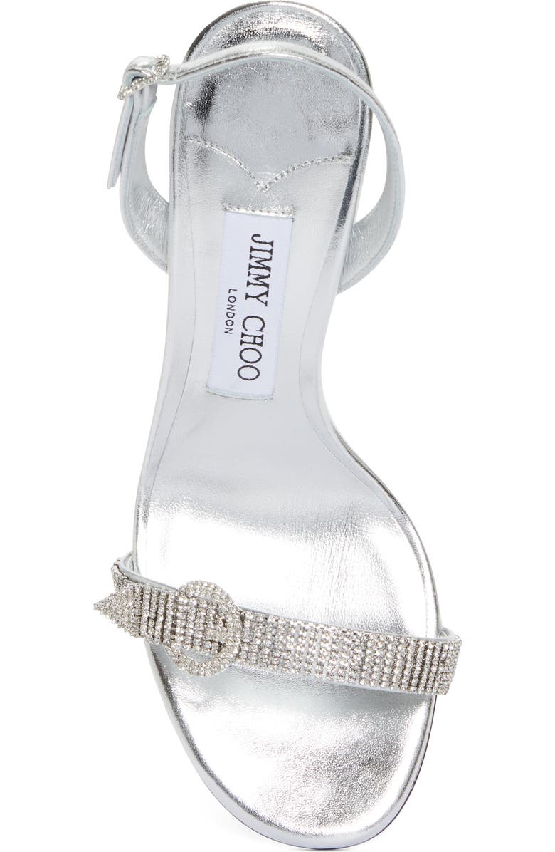 Jimmy Choo Tabatha Crystal Belt Strap Slingback Sandal, Alternate, color,