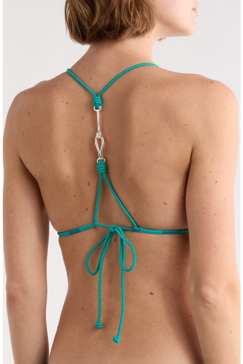 Har Yacht Alba Triangle Bikini Top, Alternate, color, YACHT