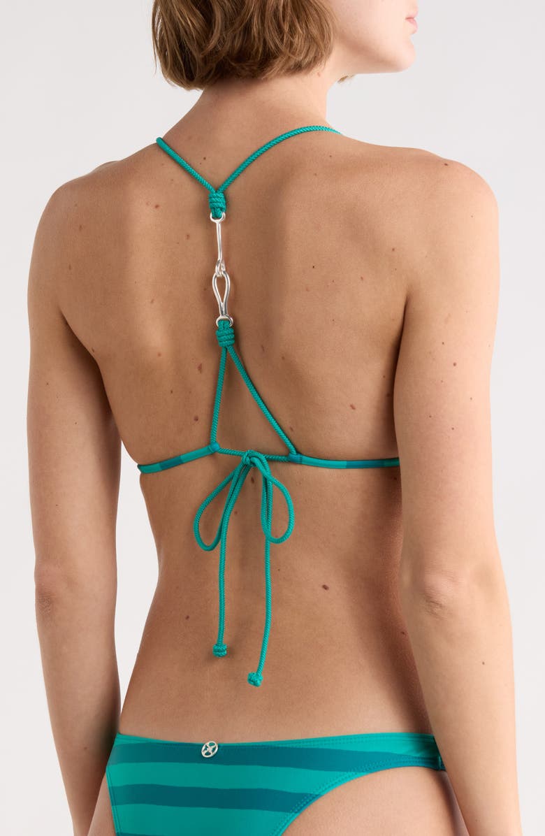 ViX Paula Hermanny Har Yacht Alba Triangle Bikini Top, Alternate, color, Yacht