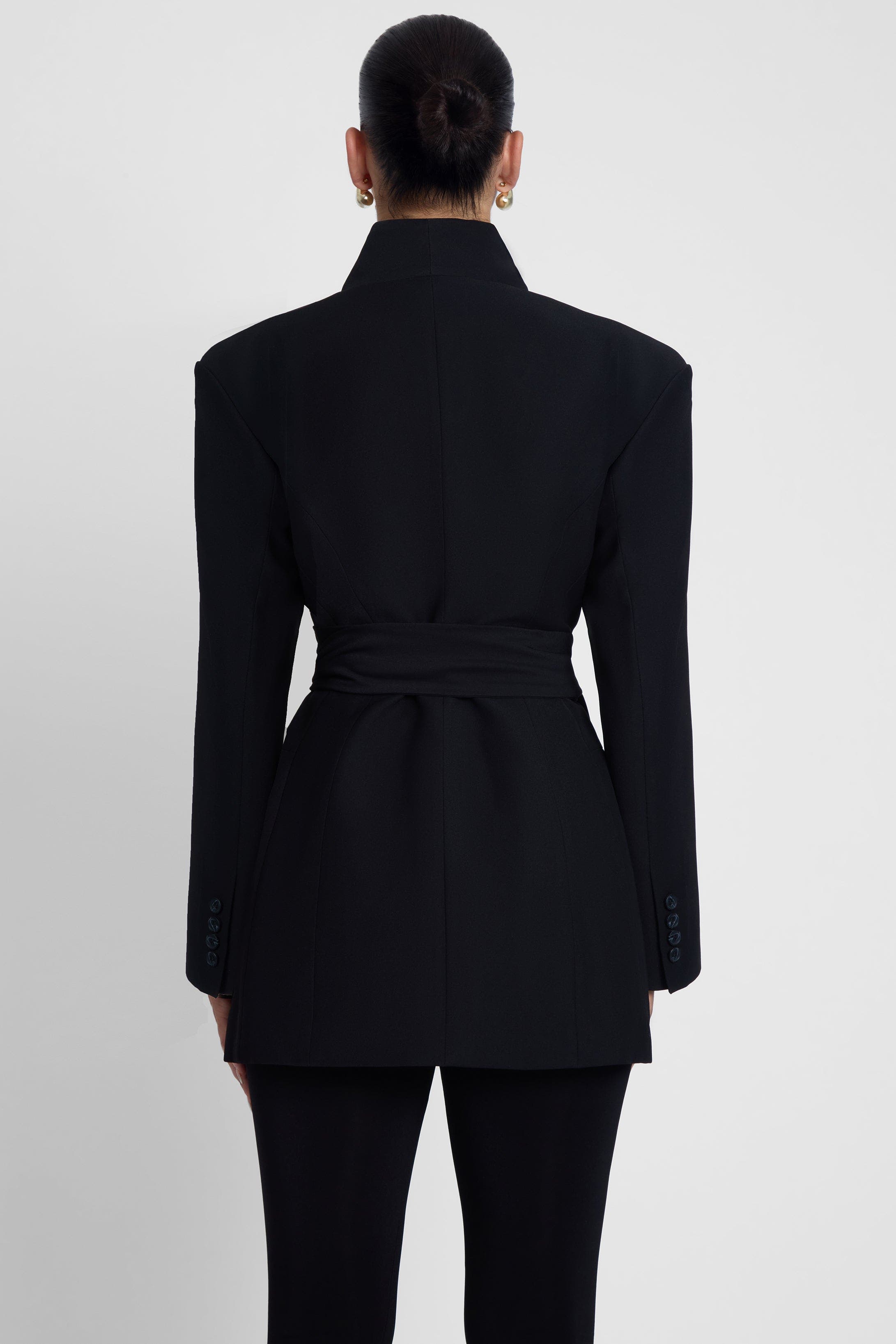 LEAU Cairo Hourglass Belted Coat — фото 7