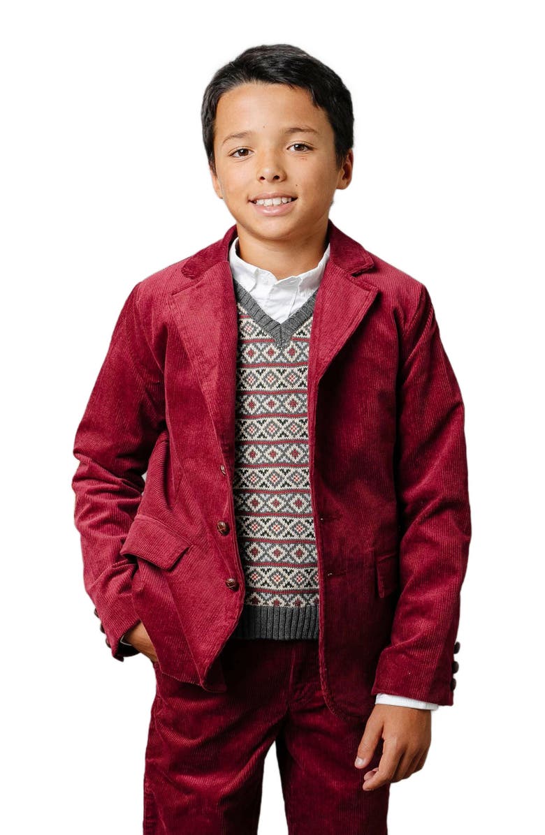 Hope & Henry Boys' Organic Corduroy Blazer, Toddler, Main, color, 