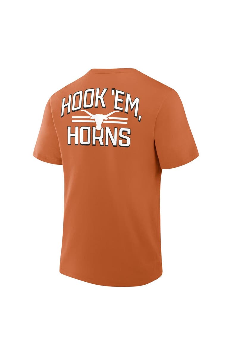 FANATICS Men's Fanatics Texas Orange Texas Longhorns Quad Legacy T-Shirt, Alternate, color, Burnt Orange