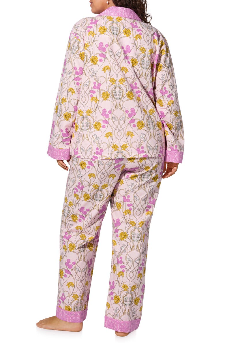 BedHead Pajamas Organic Cotton Poplin Pajamas, Alternate, color, Fleur Nouveau