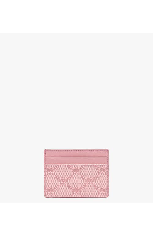 Mcm Himmel Card Case In Pink