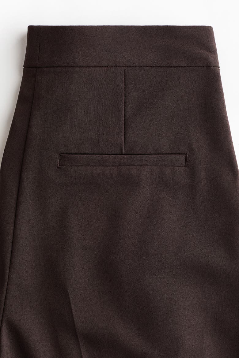 Wide Culottes, Alternate, color, Dark brown