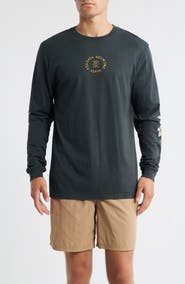 Roark Jaguar Long Sleeve Cotton Graphic T-Shirt
