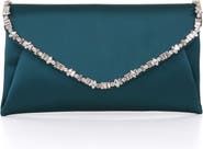 Jewel Badgley Mischka Mika Mix Crystal Neckline Envelope