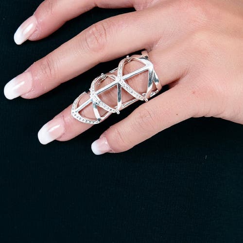 Lucy Quartermaine Art Deco Armour Ring