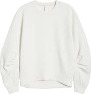 Zella Cozy Scuba Knit Crew Sweatshirt