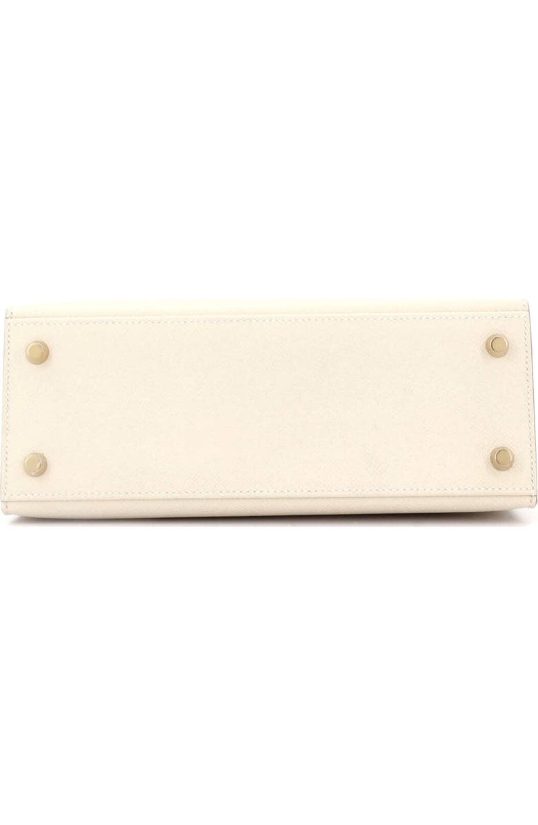 Pre-Owned Hermes Kelly Handbag Light Epsom with Gold Hardware 25, Alternate, color, Craie