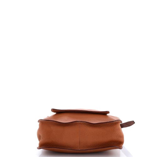 Pre-owned Hermes Hermes Marwari Bag Clemence Pm In Brown