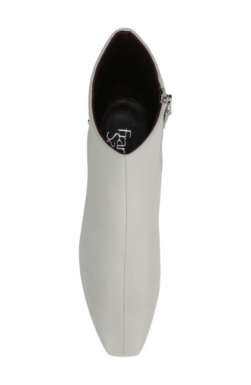 Franco Sarto Tavisha Square Toe Bootie In Gray