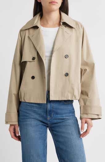 Rails Jett Crop Trench Coat