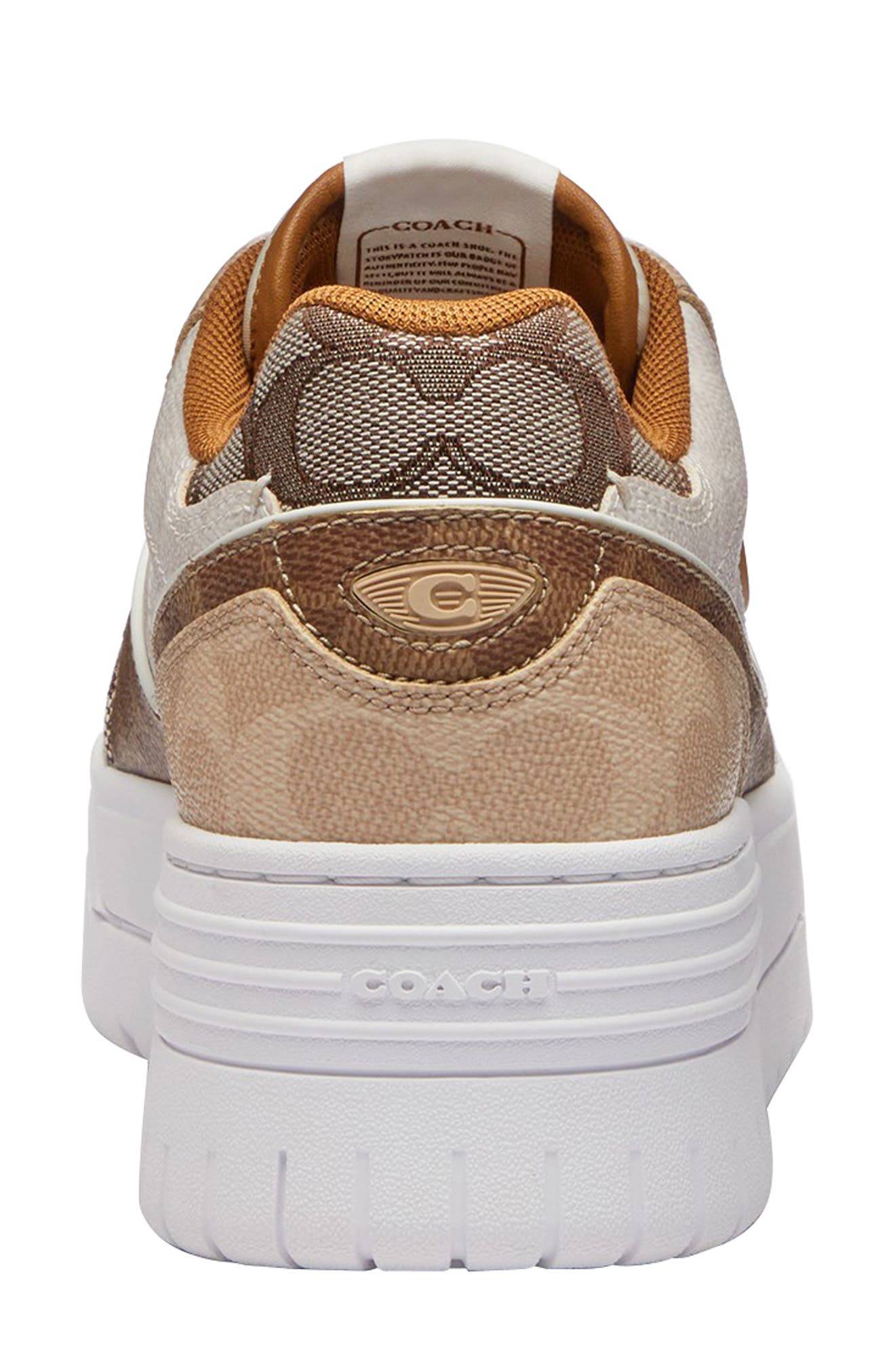 COACH Soho Platform Sneaker, Alternate, color, Brown Multi