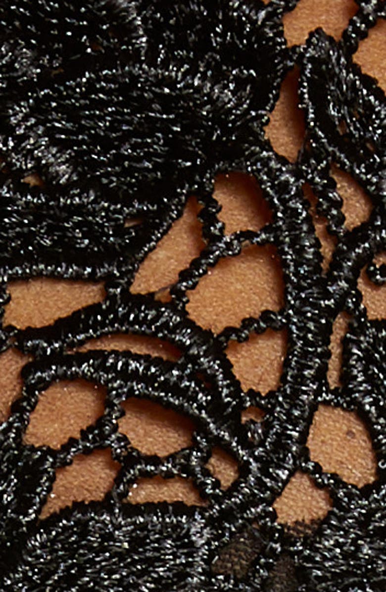 Oh La La Cheri Aubrey Harness Bralette & Open Back Panties Set, Alternate, color, 