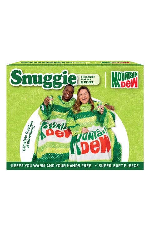 Mountain Dew Wearable Blanket