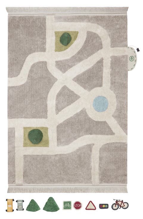 Kids' Wasahable Ecocity Play Rug