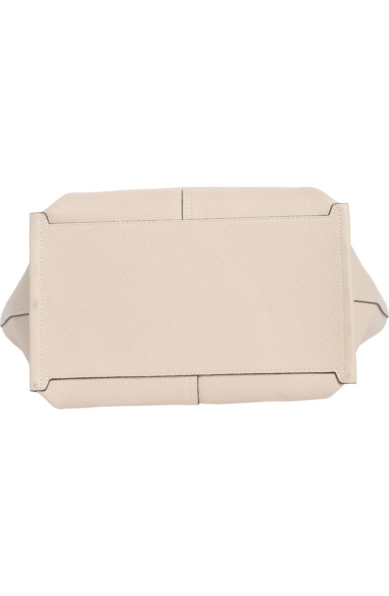 Longchamp Mailbox Medium Leather Top Handle Bag, Alternate, color, Chalk