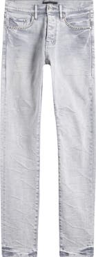 PURPLE BRAND P005 Alloy Studs Slim Straight Jeans