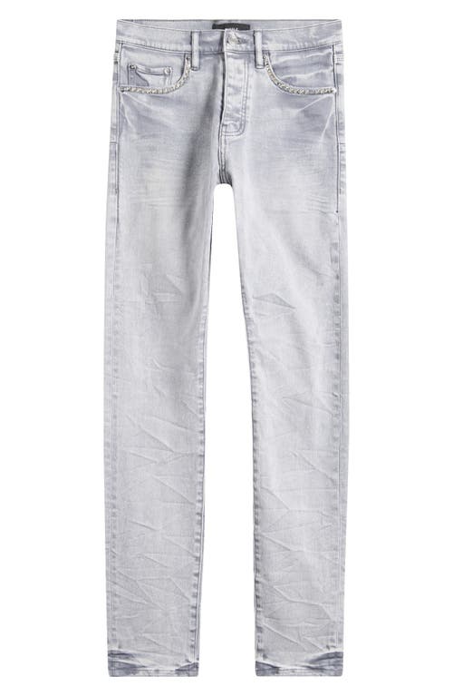Purple Brand P005 Alloy Studs Slim Straight Jeans
