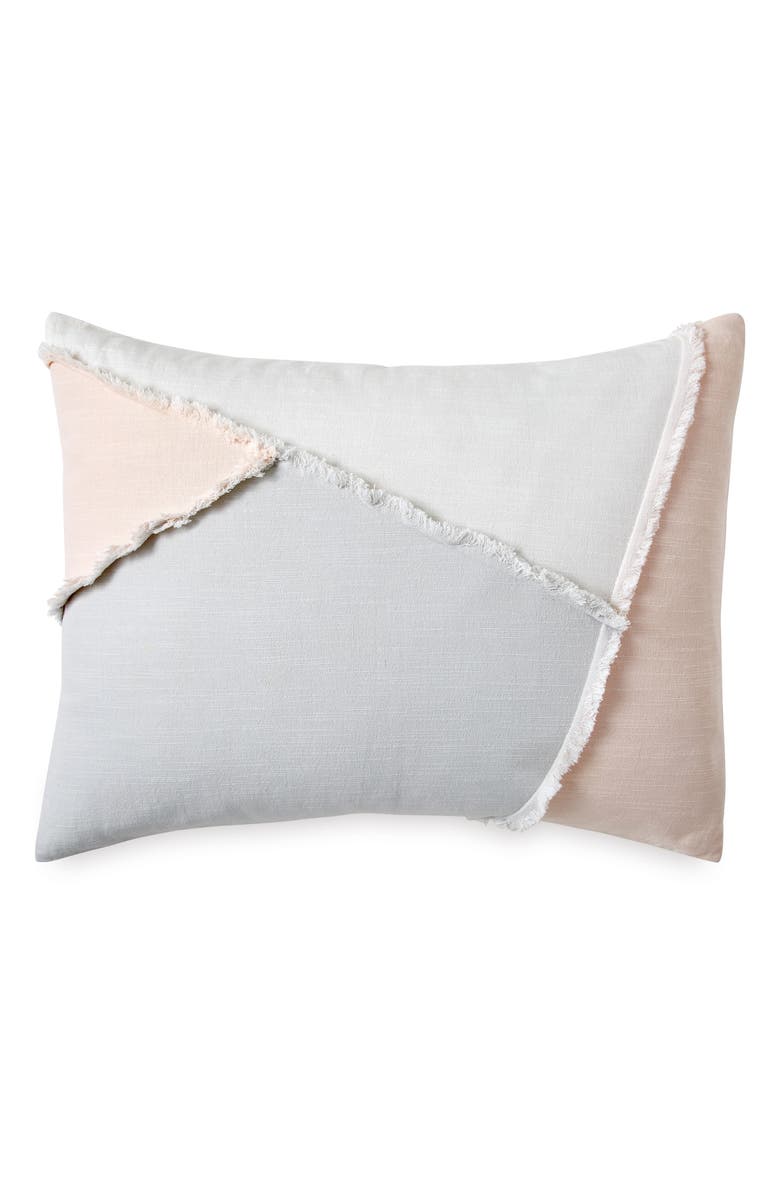 Peri Home Colorblock Fringe Comforter & Sham Set, Alternate, color, Multi