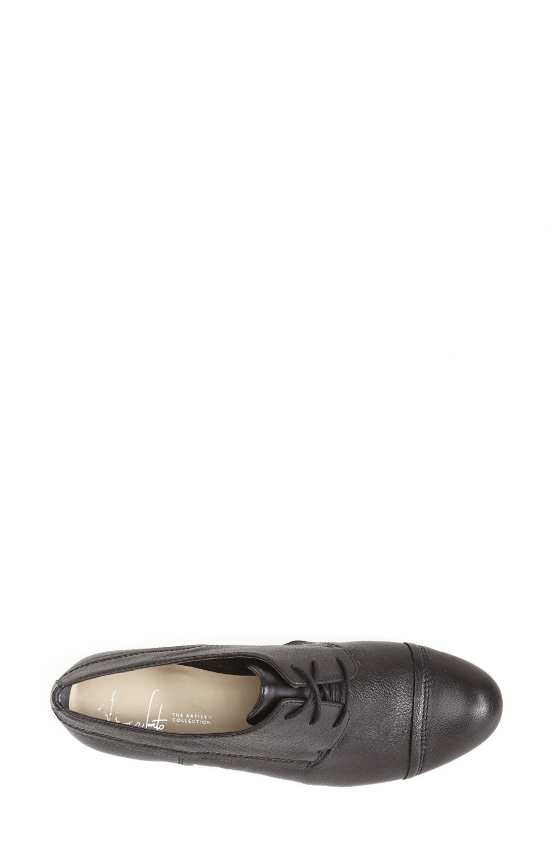 'Alicia' Oxford, Alternate, color, BLACK