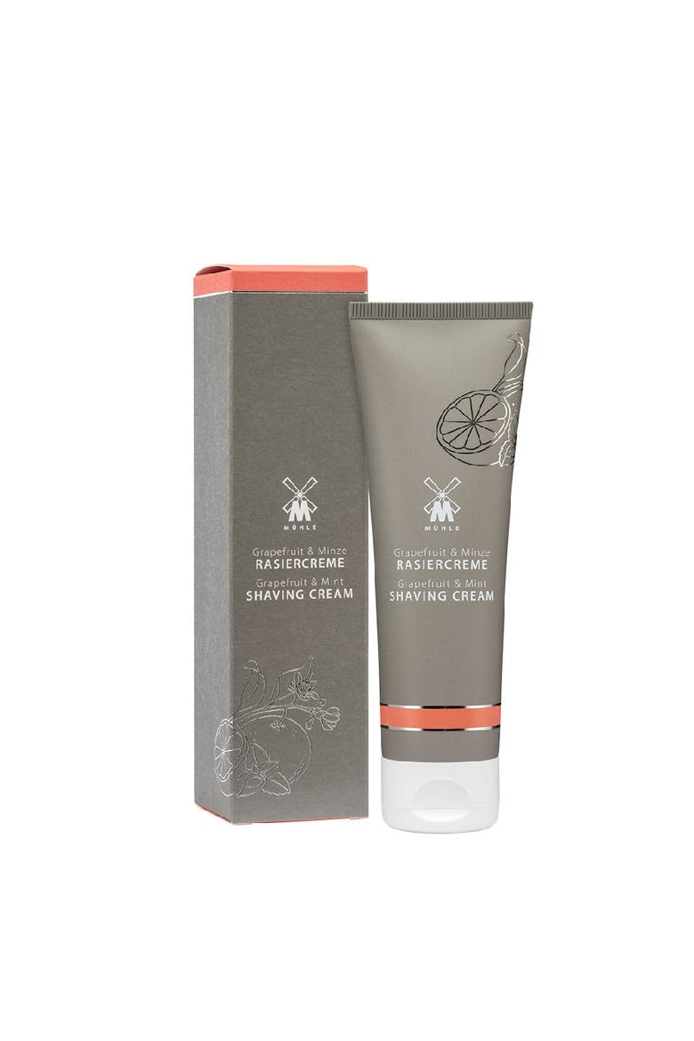 Grapefruit & Mint Shaving Cream, Main, color, White