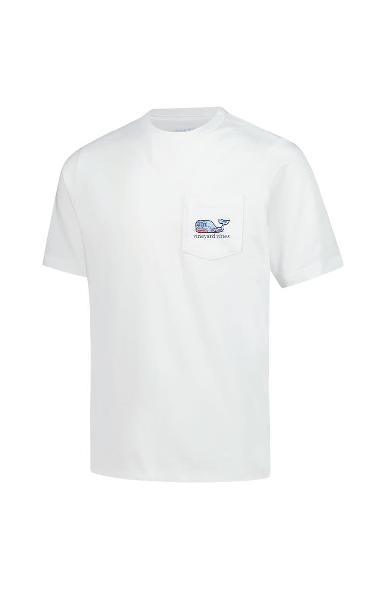 vineyard vines Youth Vineyard Vines White 151st Kentucky Derby Whale Sticker T-Shirt, Alternate, color,