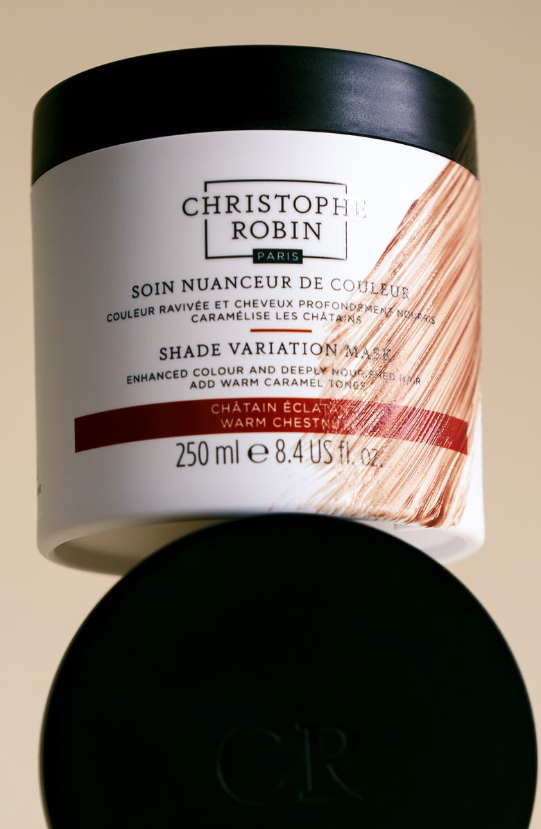 Christophe Robin Shade Variation Mask, Alternate, color, Warm Chestnut