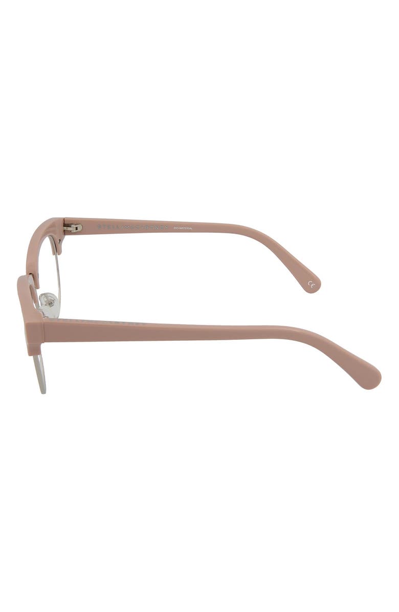 Stella McCartney 49mm Square Optical Frames, Alternate, color,
