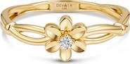DEVATA Devata Daisy Flower Ring in 14K Gold