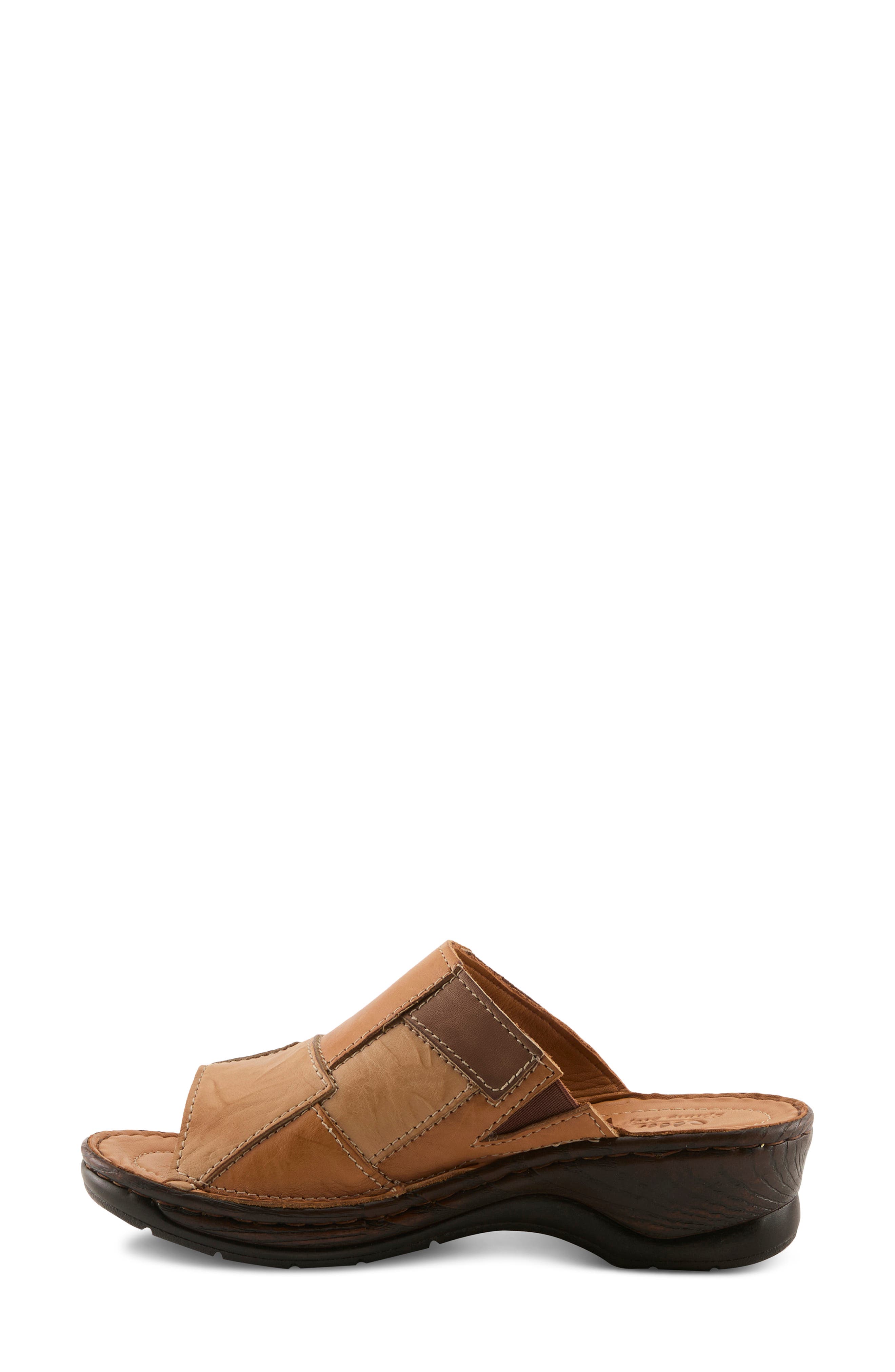 Spring Step Nivarah Sandal, Alternate, color, Camel Multi