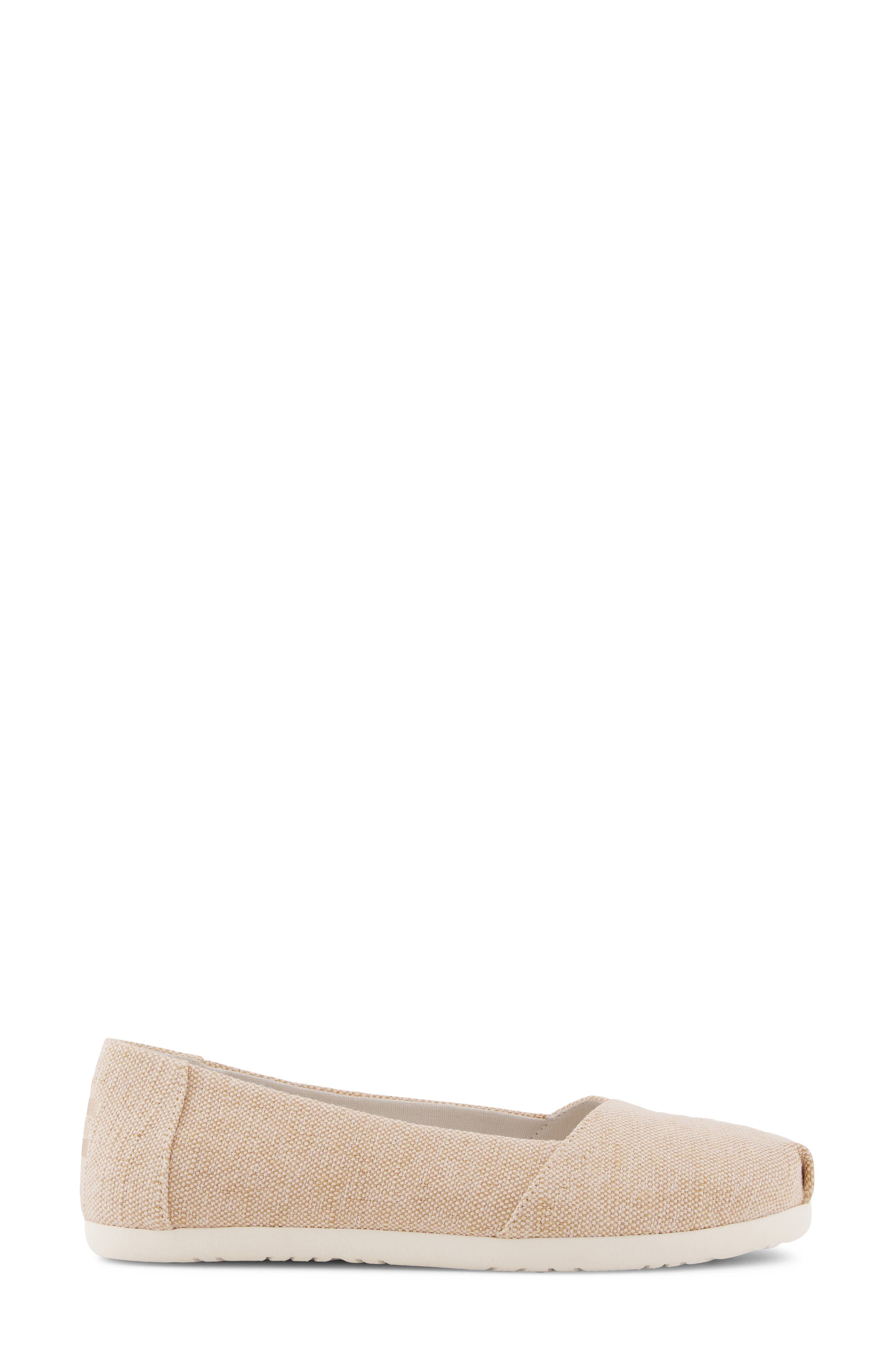 Alpargata Ballet Flat, Alternate, color, GOLD
